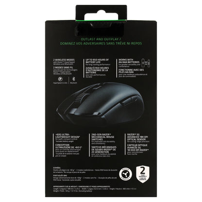 RZ0103730100R3U1 Orochi V2 Wireless Optical Gaming Mouse - Black