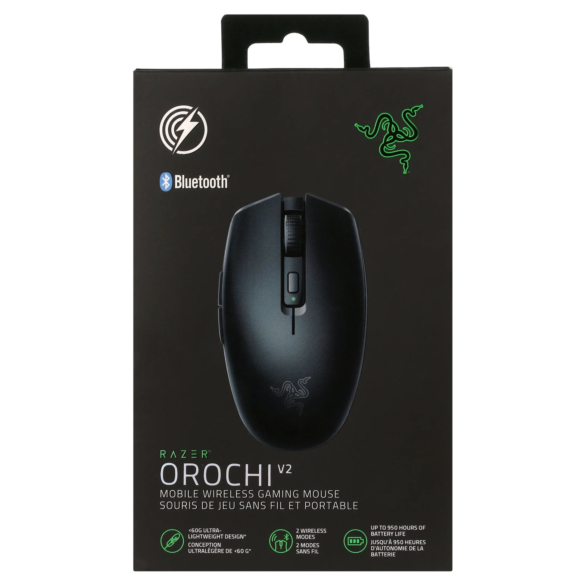 RZ0103730100R3U1 Orochi V2 Wireless Optical Gaming Mouse - Black