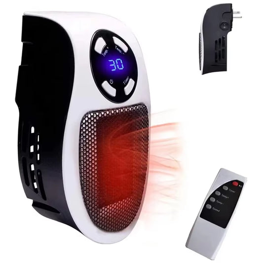 Portable Heater Electric Heater 350W Convenient Room Heater Remote Control Wall Mounted Heater Winter Heating Home Appliance