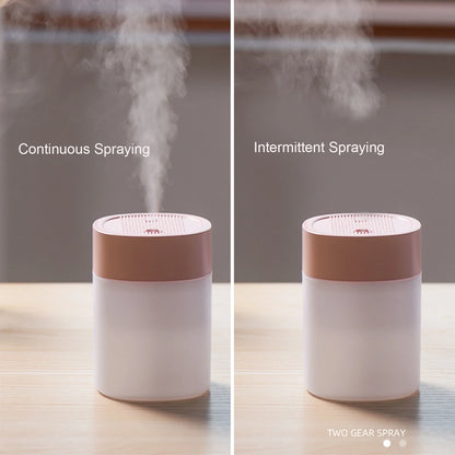 Portable Mini Usb Humidifier with Light, 200 Ml Quiet Cool Mist Humidifier for Bedroom and Office, Plants, Easy to Clean, Home Supplies